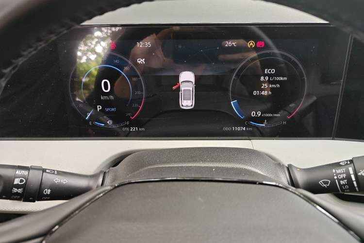 Used CHANGAN CS75 PLUS 2024 3rd Generation Champion Edition 1.5T Intelligent Drive Dynamic Model Instrument Cluster