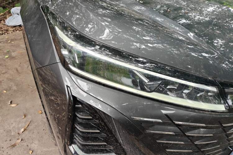 Used CHANGAN CS75 PLUS 2024 3rd Generation Champion Edition 1.5T Intelligent Drive Dynamic Model Right Front Headlight