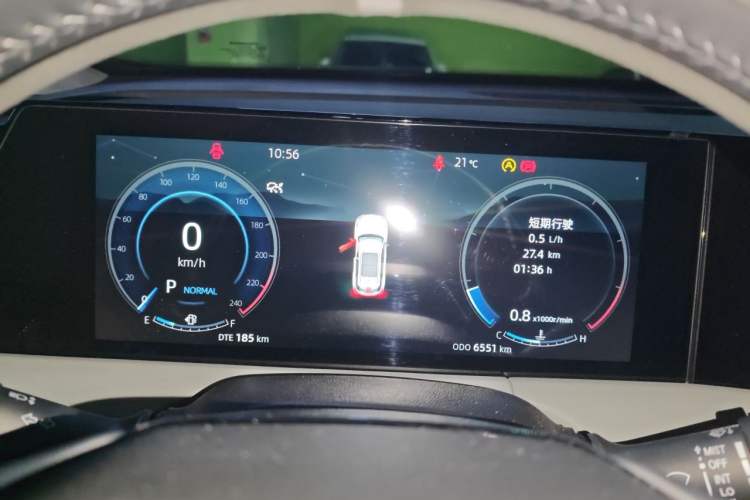 Used CHANGAN CS75 PLUS 2024 3rd Generation Champion Edition 1.5T Intelligent Drive Dynamic Model Instrument Cluster