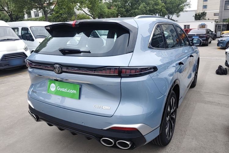 Used CHANGAN CS75 PLUS 2025 4th Generation UItra 2.0T New Blue Whale – Smart & Powerful Version Rear Right 45 Deg