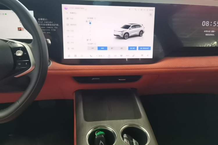 Used CHANGAN CS75 PLUS 2025 4th Generation 1.5T New Blue Whale Smart Luxury Edition Audio And AC Panel