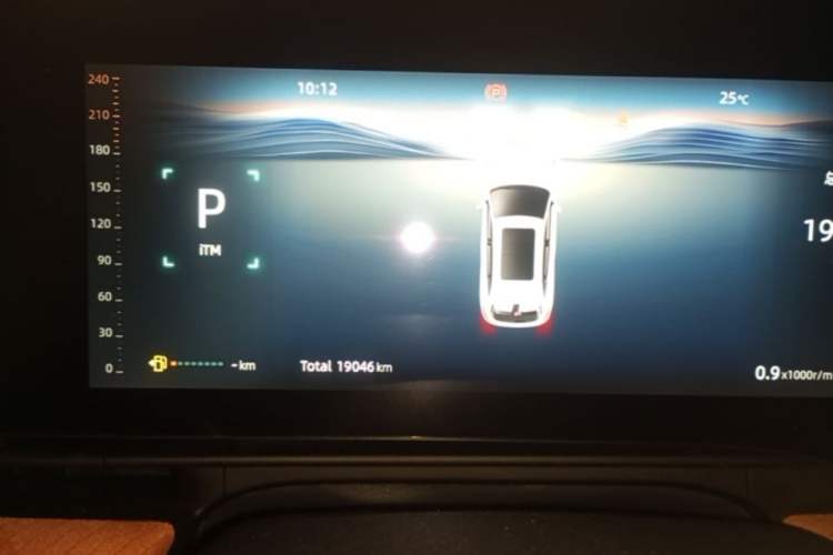Used CHANGAN CS75 PLUS 2025 4th Generation 1.5T New Blue Whale Smart Flagship Version Instrument Cluster