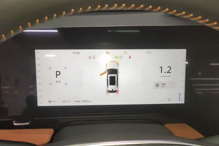 Used CHANGAN CS75 PLUS 2025 4th Generation 1.5T New Blue Whale Smart Luxury Edition Instrument Cluster