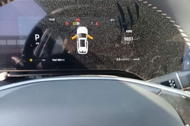 Used CHANGAN CS75 PLUS 2025 4th Generation 1.5T New Blue Whale Smart Flagship Version Odometer Close Up