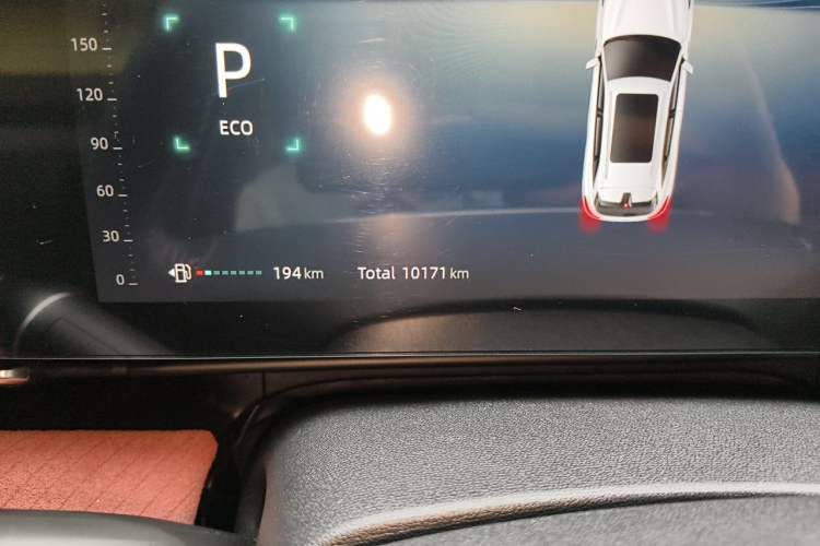 Used CHANGAN CS75 PLUS 2025 4th Generation 1.5T New Blue Whale Smart Luxury Edition Odometer Close Up