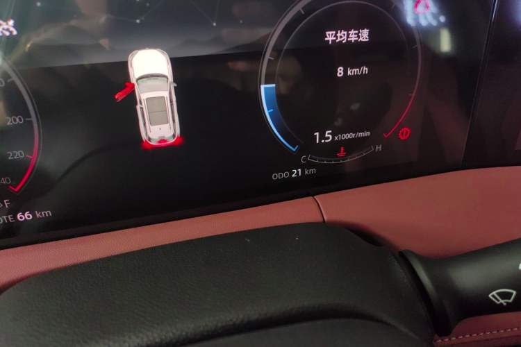 Used CHANGAN CS75 PLUS 2025 Model, 3rd Generation Champion Edition 1.5T Jinghang Version Odometer Close Up
