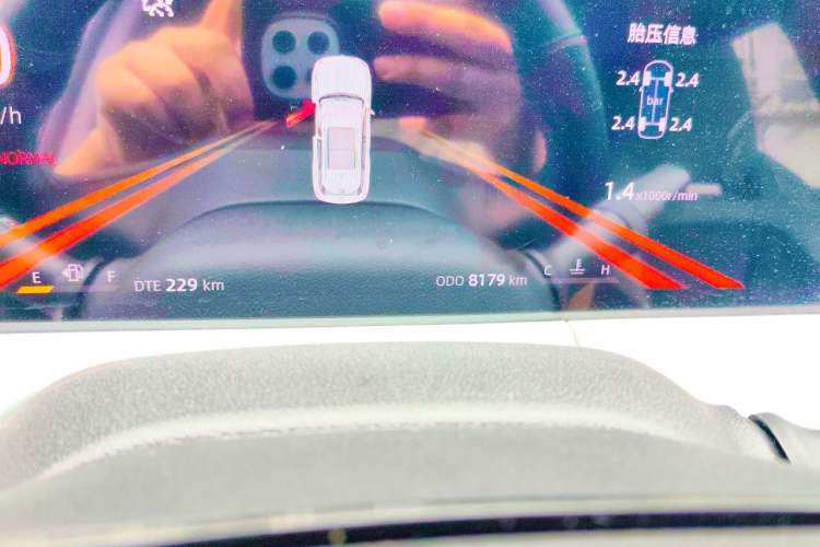 Used CHANGAN CS75 PLUS 2025 Model, 3rd Generation Champion Edition 1.5T Jinghang Version Odometer Close Up