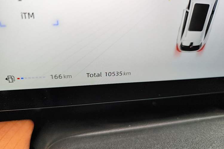 Used CHANGAN CS75 PLUS 2025 4th Generation 1.5T New Blue Whale Smart Luxury Edition Odometer Close Up