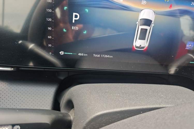 Used CHANGAN CS75 PLUS 2025 4th Generation 1.5T New Blue Whale Smart Luxury Edition Odometer Close Up