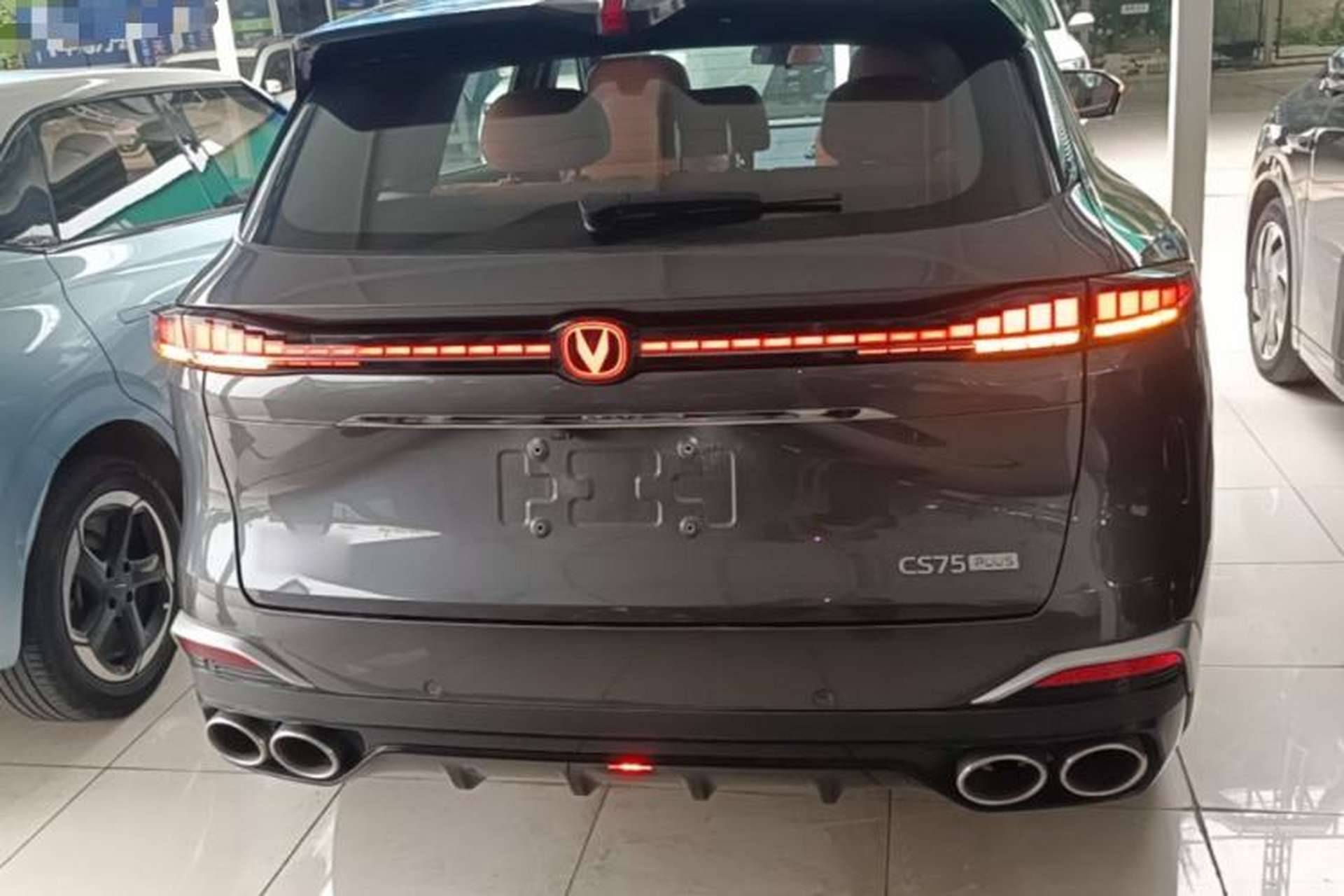 Used CHANGAN CS75 PLUS 2025 4th Generation UItra 2.0T New Blue Whale – Smart & Powerful Version Rear