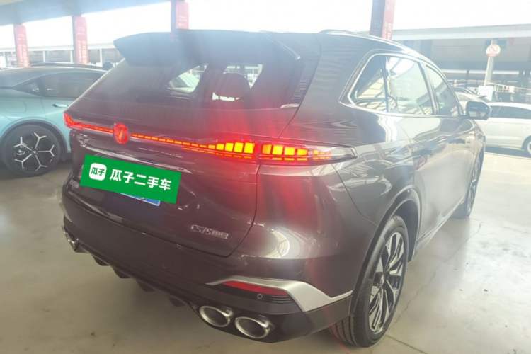 Used CHANGAN CS75 PLUS 2025 4th Generation UItra 2.0T New Blue Whale – Smart & Powerful Version Rear Right 45 Deg
