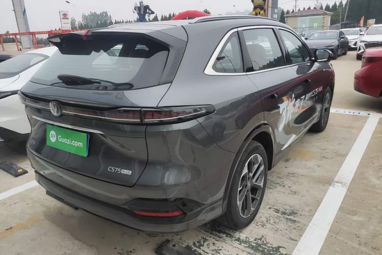 Used CHANGAN CS75 PLUS 2025 4th Generation 1.5T New Blue Whale Smart Flagship Version Rear Right 45 Deg