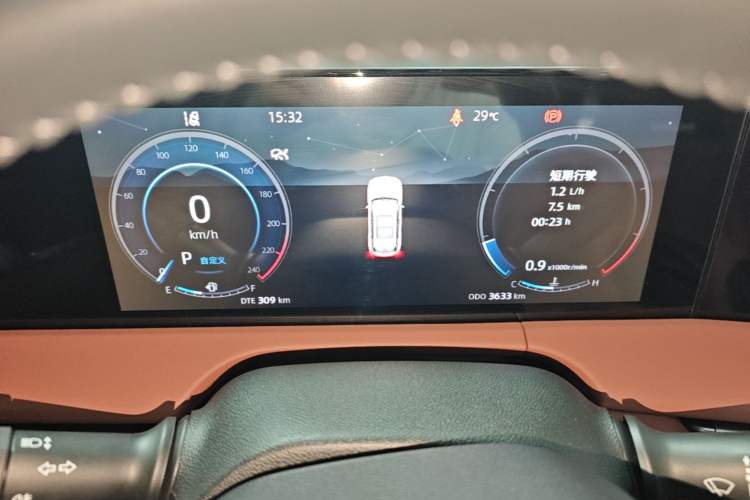 Used CHANGAN CS75 PLUS 2025 Model, 3rd Generation Champion Edition 1.5T Jingling Version Instrument Cluster