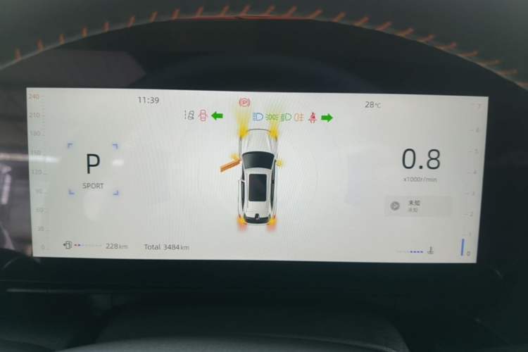 Used CHANGAN CS75 PLUS 2025 4th Generation 1.5T New Blue Whale Smart Luxury Edition Instrument Cluster