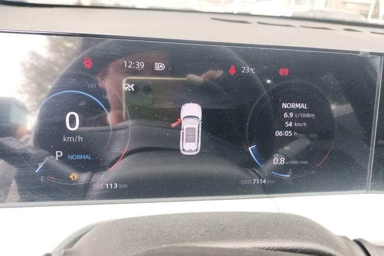 Used CHANGAN CS75 PLUS 2025 Model, 3rd Generation Champion Edition 1.5T Jinghang Version Instrument Cluster
