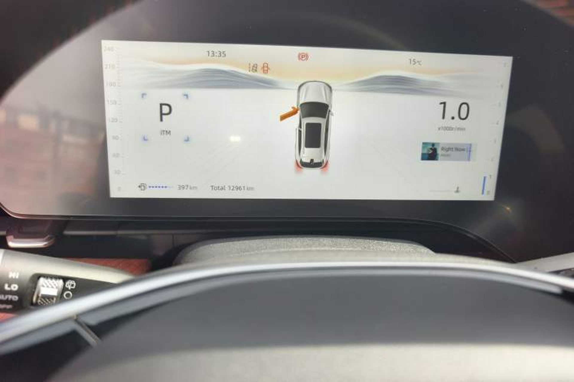 Used CHANGAN CS75 PLUS 2025 4th Generation 1.5T New Blue Whale Smart Flagship Version Odometer Close Up