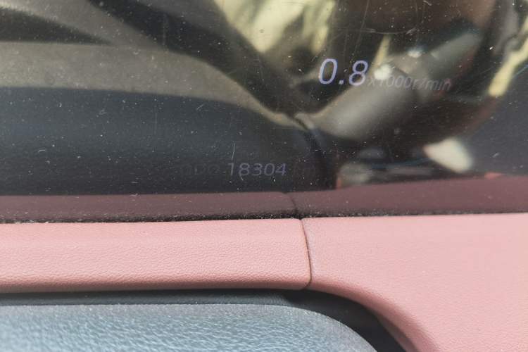 Used CHANGAN CS75 PLUS 2025 Model, 3rd Generation Champion Edition 1.5T Jinghang Version Odometer Close Up