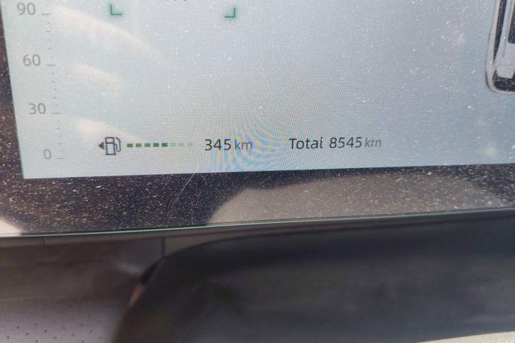 Used CHANGAN CS75 PLUS 2025 4th Generation UItra 2.0T New Blue Whale Engine – Cloud Edition Odometer Close Up