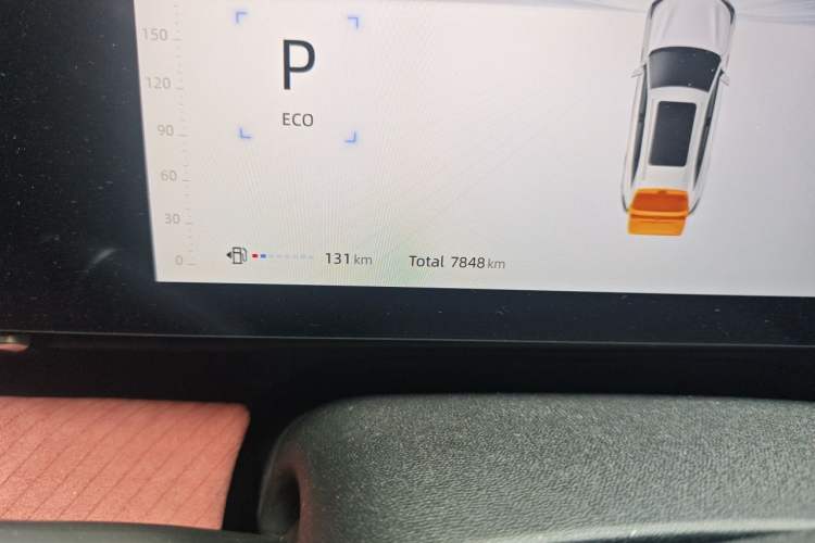 Used CHANGAN CS75 PLUS 2025 4th Generation UItra 2.0T New Blue Whale Smart Intelligent Powertrain Version Odometer Close Up