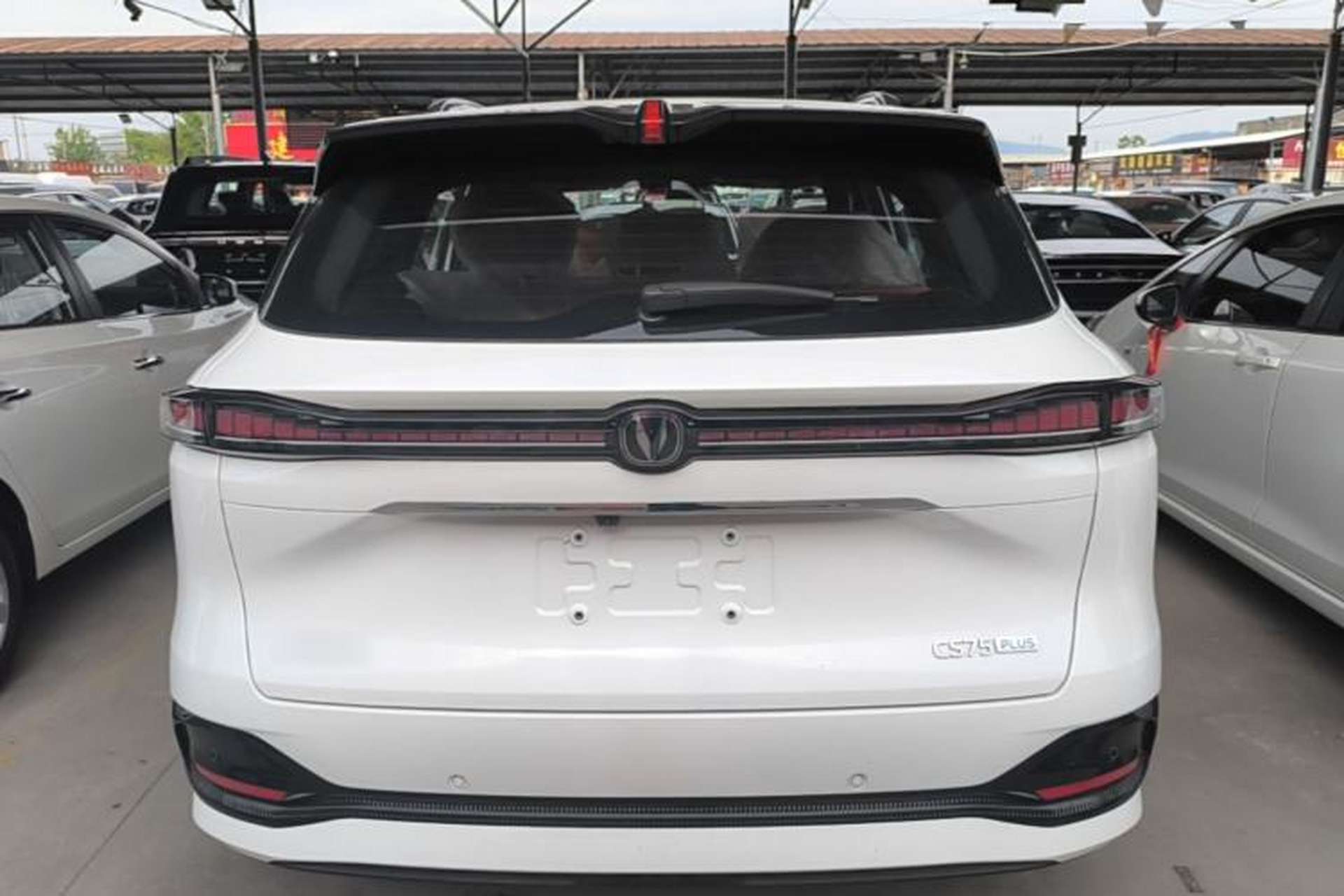 Used CHANGAN CS75 PLUS 2025 4th Generation 1.5T New Blue Whale Smart Flagship Version Rear