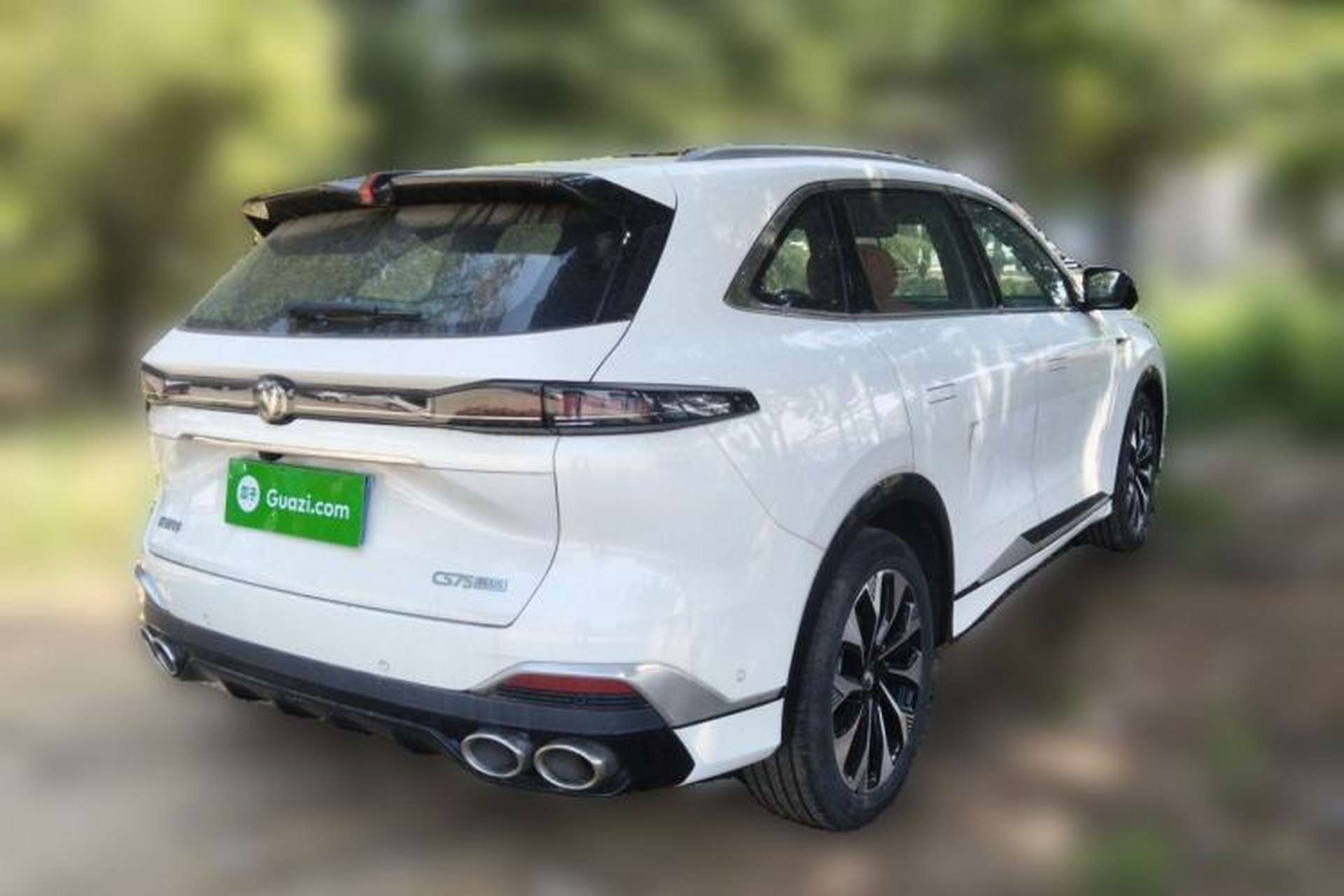 Used CHANGAN CS75 PLUS 2025 4th Generation UItra 2.0T New Blue Whale Smart Intelligent Powertrain Version Rear Right 45 Deg