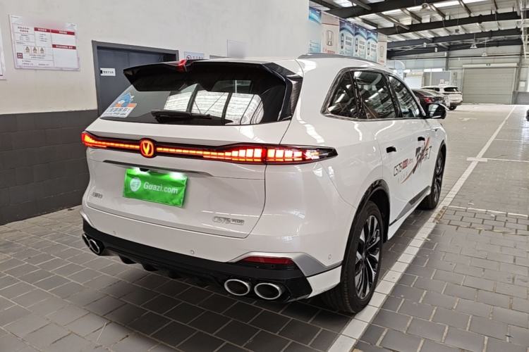 Used CHANGAN CS75 PLUS 2025 4th Generation UItra 2.0T New Blue Whale Smart Intelligent Powertrain Version Rear Right 45 Deg