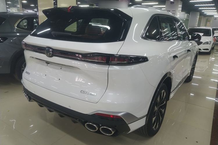 Used CHANGAN CS75 PLUS 2025 4th Generation UItra 2.0T New Blue Whale – Smart & Powerful Version Rear Right 45 Deg