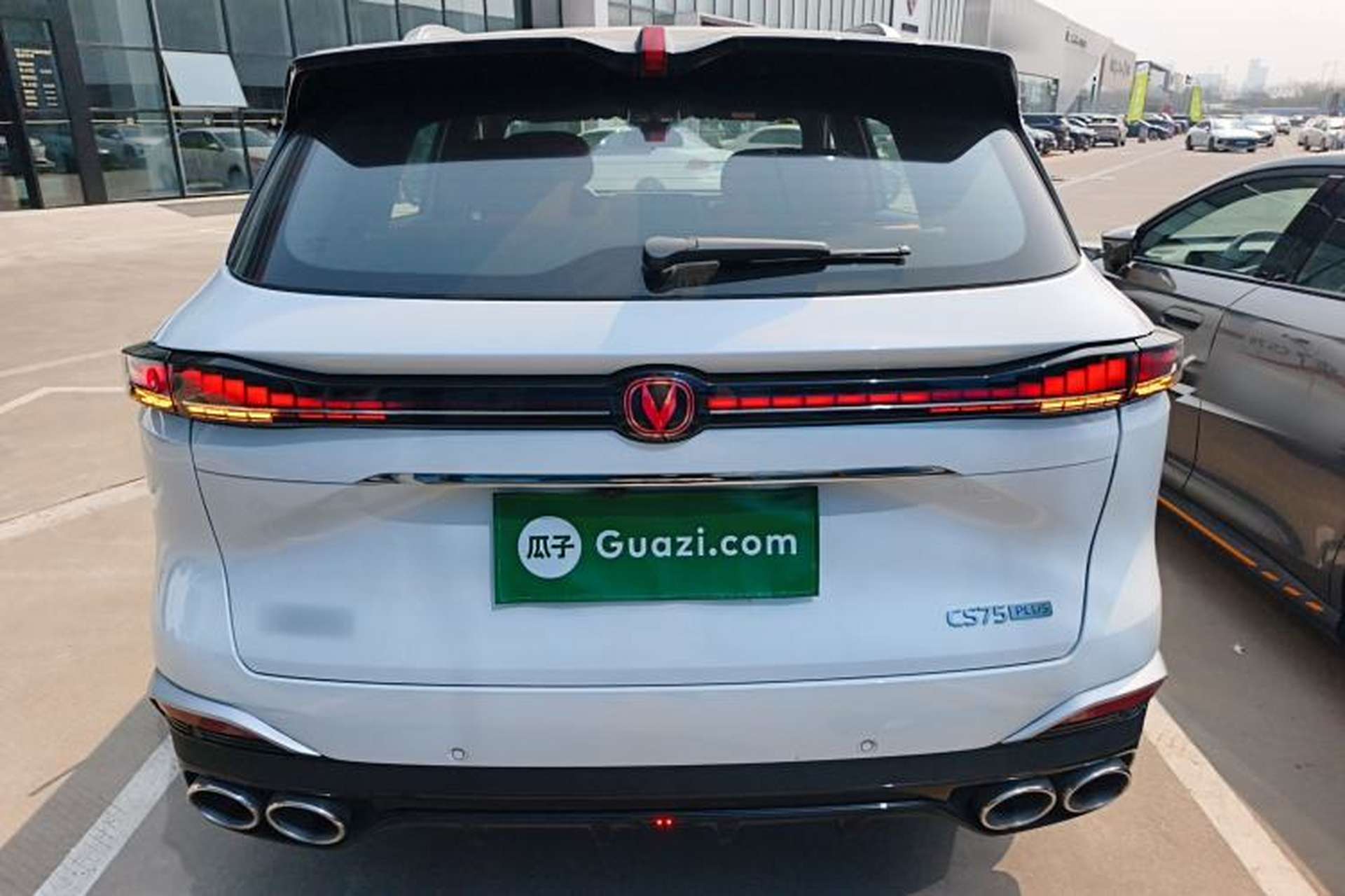 Used CHANGAN CS75 PLUS 2025 4th Generation UItra 2.0T New Blue Whale Smart Intelligent Powertrain Version Rear