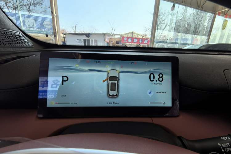 Used CHANGAN CS75 PLUS 2026 Model, Smart Champion Edition 1.5T New Blue Whale Smart Navigation Version Odometer Close Up