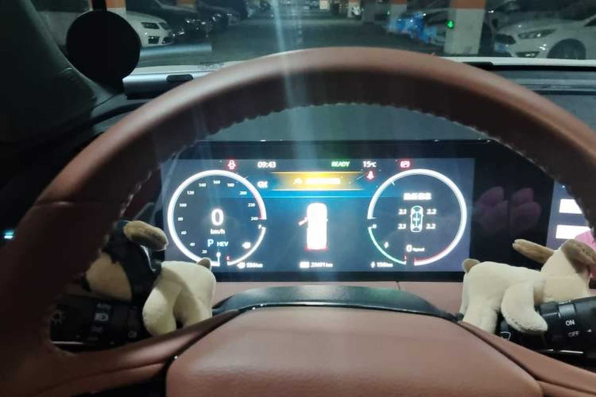 Used CHANGAN CS75 PLUS iDD 2023 ZhiDian iDD Smart Leading Model Instrument Cluster