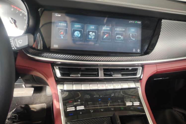 Used CHANGAN CS85 COUPE 2019 2.0T Automatic Luxury Edition China VI Standard Audio And AC Panel