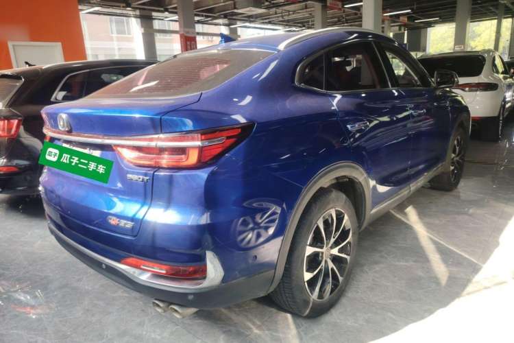 Used CHANGAN CS85 COUPE 2019 2.0T Automatic Luxury Edition China VI Standard Rear Right 45 Deg