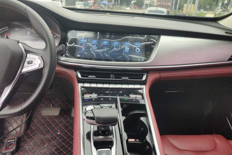 Used CHANGAN CS85 COUPE 2019 1.5T DCT Dynamic Version China VI Standard Audio And AC Panel