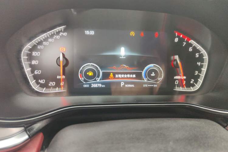 Used CHANGAN CS85 COUPE 2019 1.5T DCT Dynamic Version China VI Standard Odometer Close Up
