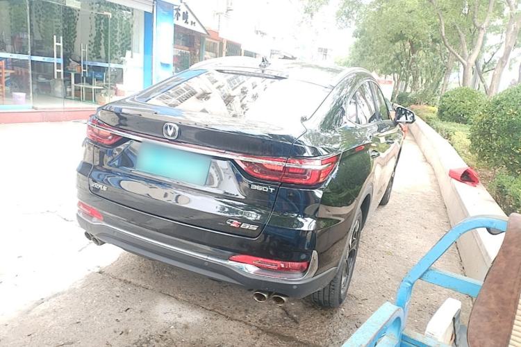 Used CHANGAN CS85 COUPE 2019 2.0T Automatic Luxury Edition China VI Standard Rear Right 45 Deg