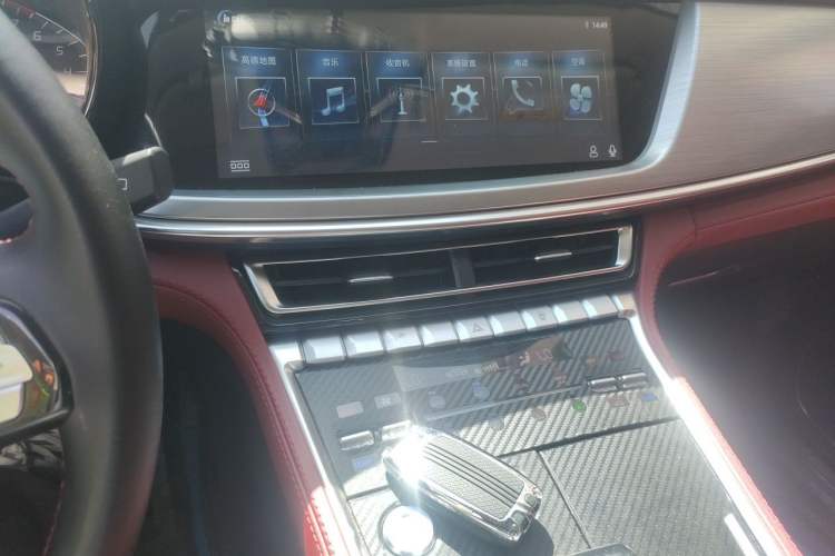 Used CHANGAN CS85 COUPE 2019 1.5T DCT Dynamic Version China VI Standard Audio And AC Panel
