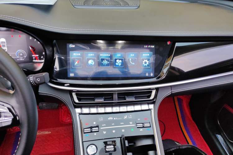 Used CHANGAN CS85 COUPE 2019 1.5T DCT Luxury Version China VI Standard Audio And AC Panel