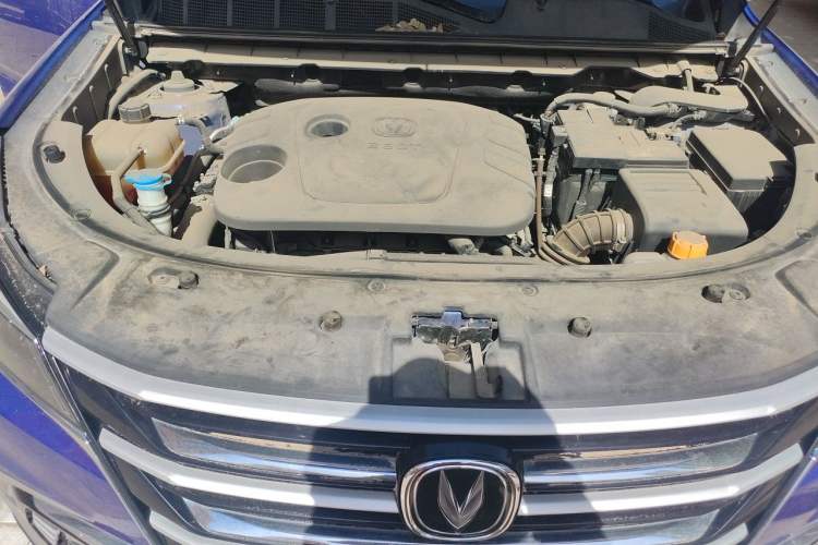 Used CHANGAN CS85 COUPE 2019 1.5T DCT Dynamic Version China VI Standard Engine Bay