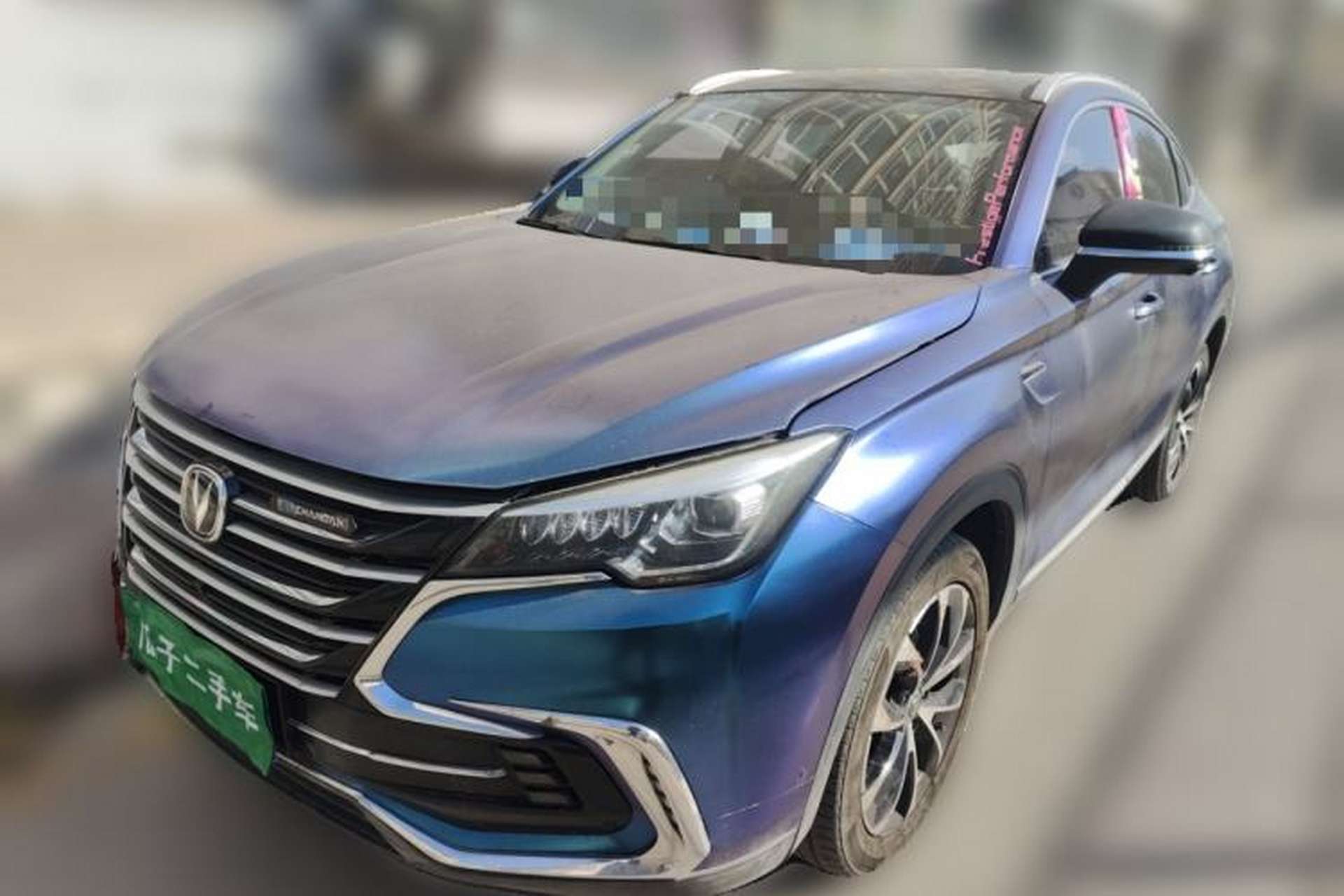 Used CHANGAN CS85 COUPE 2019 2.0T Automatic Smart Version China V Standard Front Left 45 Deg