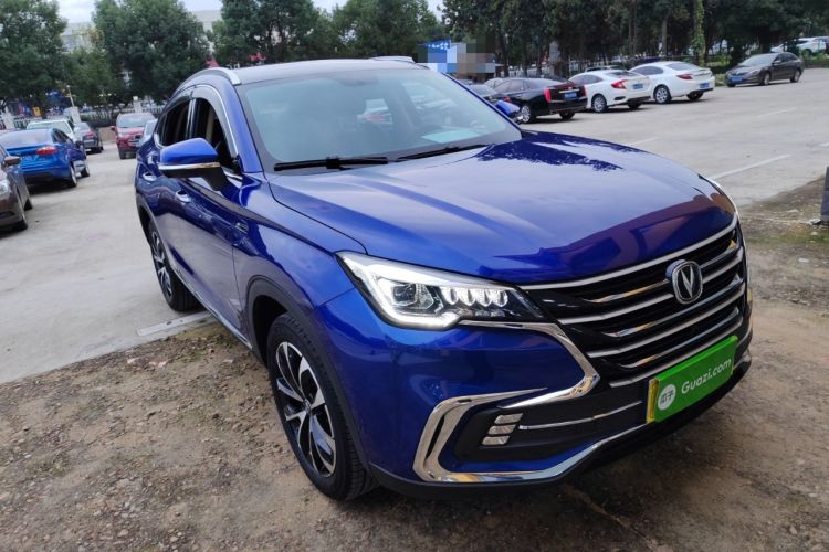Used CHANGAN CS85 COUPE 2019 1.5T DCT Luxury Version China VI Standard Front Right 45 Deg
