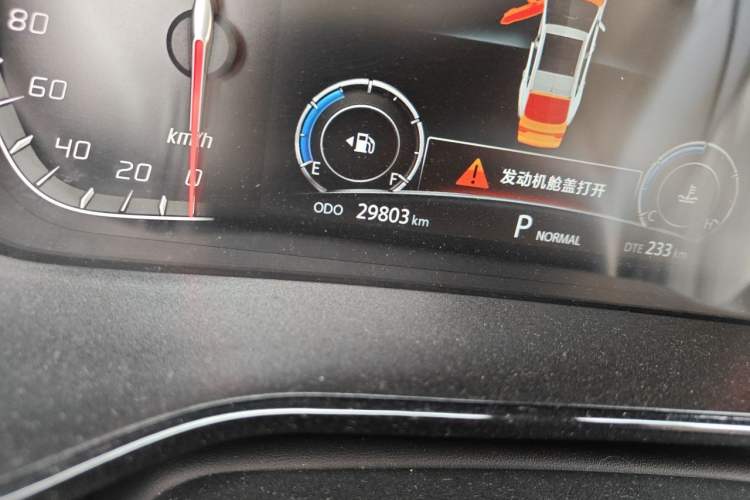 Used CHANGAN CS85 COUPE 2019 2.0T Automatic Version China VI Standard Odometer Close Up