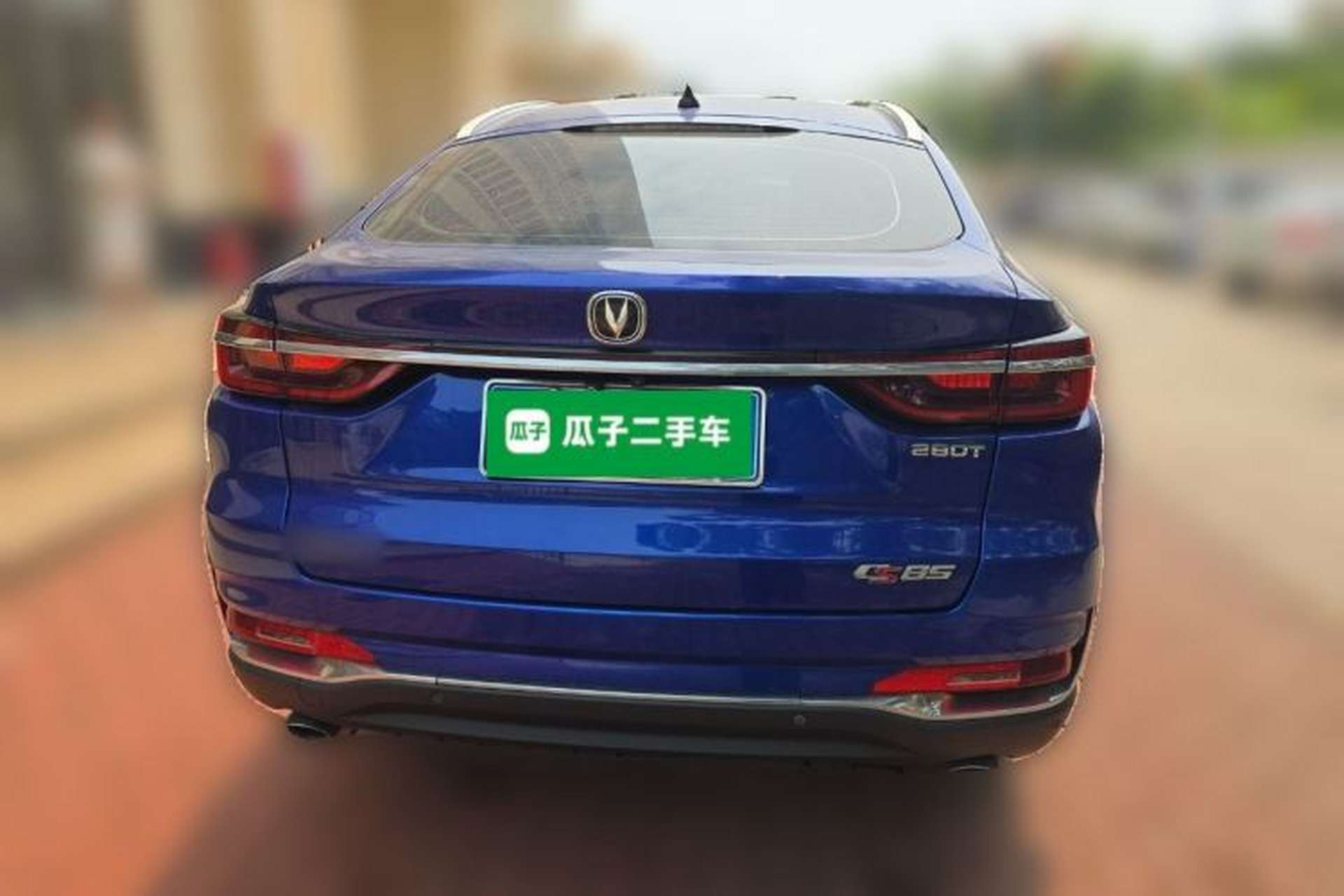 Used CHANGAN CS85 COUPE 2019 1.5T DCT Dynamic Version China VI Standard Rear