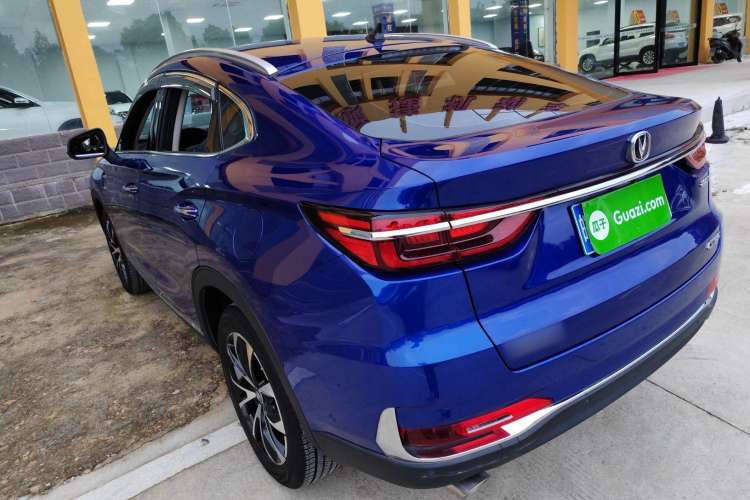 Used CHANGAN CS85 COUPE 2019 1.5T DCT Luxury Version China VI Standard Rear Left 45 Deg