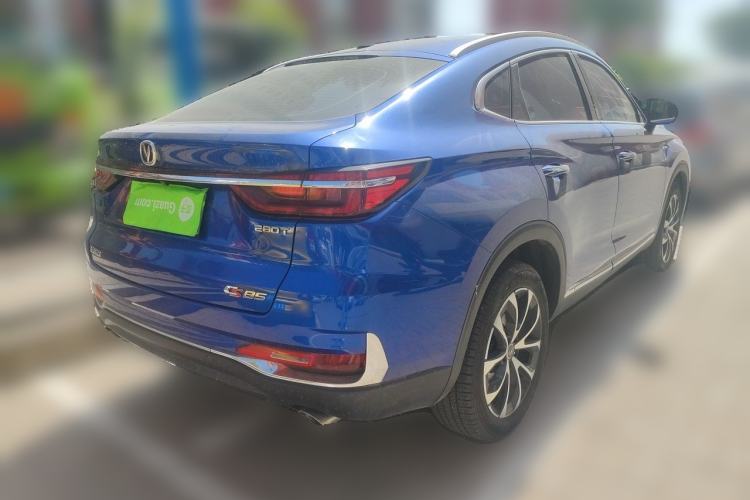 Used CHANGAN CS85 COUPE 2019 1.5T DCT Dynamic Version China VI Standard Rear Right 45 Deg