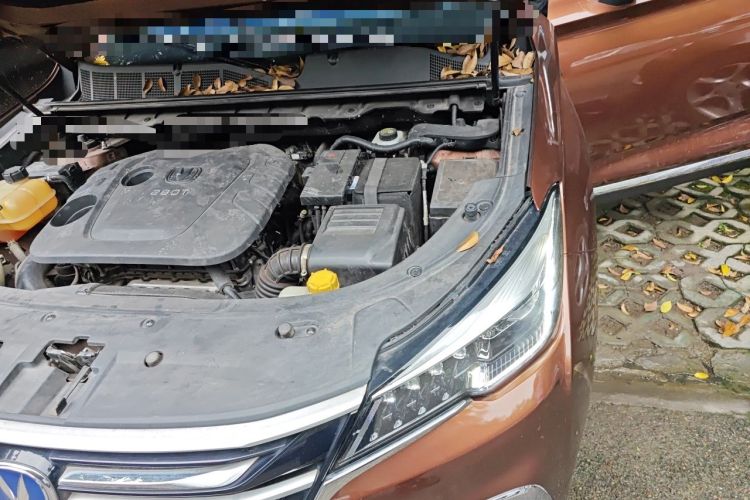 Used CHANGAN CS85 COUPE 2019 1.5T DCT Luxury Version China VI Standard Engine Bay Left