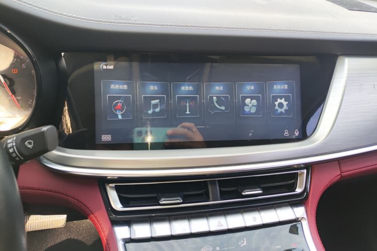 Used CHANGAN CS85 COUPE 2019 1.5T DCT Dynamic Version China VI Standard Audio And AC Panel