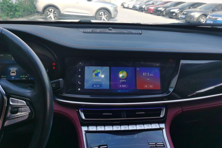 Used CHANGAN CS85 COUPE 2019 2.0T Automatic Smart Version China VI Standard Audio And AC Panel