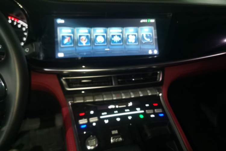 Used CHANGAN CS85 COUPE 2019 1.5T DCT Luxury Version China VI Standard Audio And AC Panel