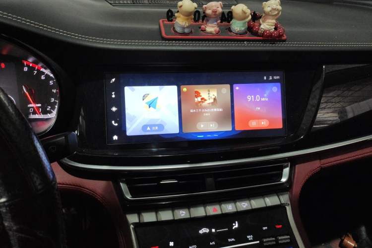Used CHANGAN CS85 COUPE 2019 1.5T DCT Luxury Version China VI Standard Audio And AC Panel