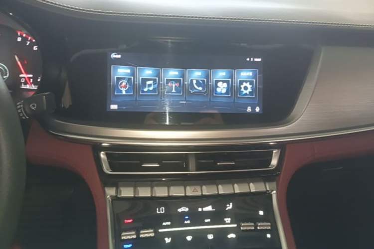 Used CHANGAN CS85 COUPE 2019 1.5T DCT Version China VI Standard Audio And AC Panel